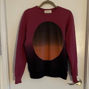 Correll Correll Gradient Circle Sweatshirt